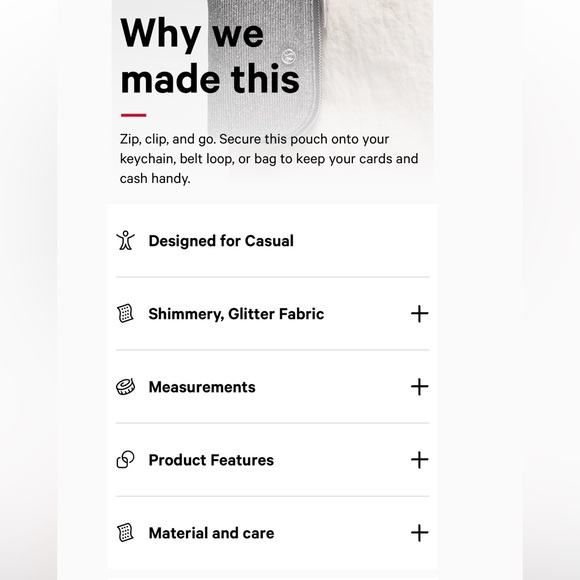 🆕 Lululemon Clippable Card Pouch - Glitter - Picture 12 of 16